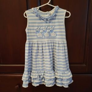 Stitchy Fish Bunny Dress Easter